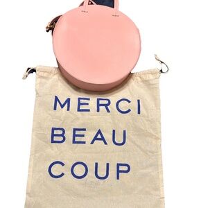 CLARE V TOP HANDLE PINK BAG NEW UNUSED W/DUSTBAG